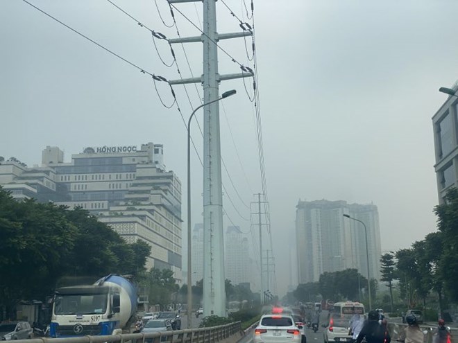 Báo động chất lượng không khí ở Hà Nội