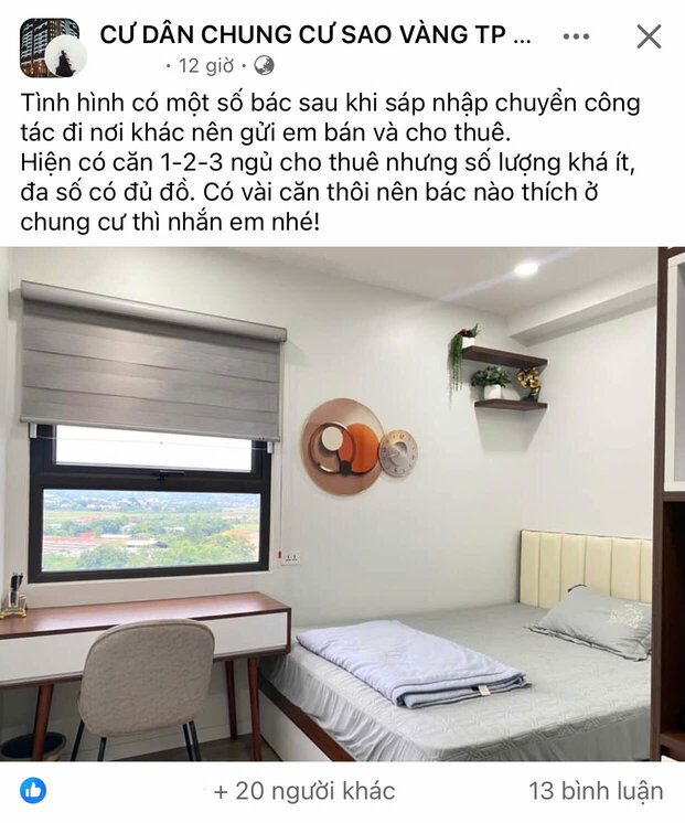 Tin rao bán nhà phố, nhà chung cư tại trung tâm TP Hòa Bình cũ (nay là tỉnh Phú Thọ) xuất hiện dày đặc trên các hội nhóm bất động sản. Ảnh chụp màn hình