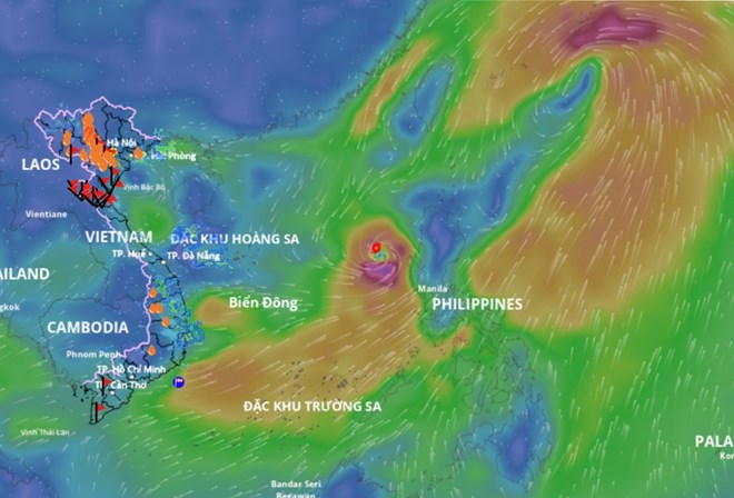 Bão số 4 Comay sắp mạnh lên giật cấp 12, dự báo vùng chịu ảnh hưởng