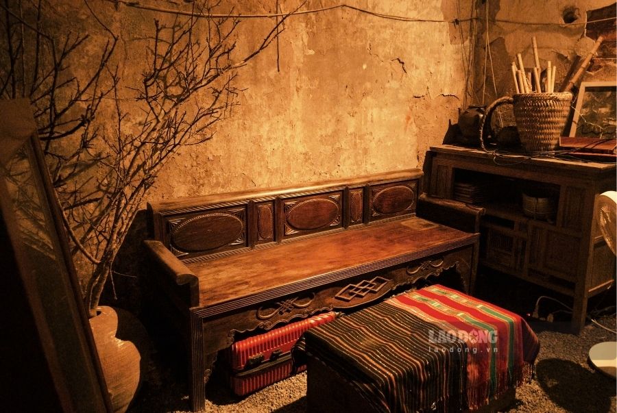 Không gian bên trong căn nhà số 23 Châu Long giữ nguyên hiện trạng. Ảnh: Tường Vy