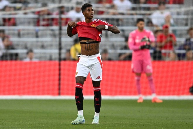 Marcus Rashford đã chuyển sang Barcelona theo dạng cho mượn. Ảnh: AFP