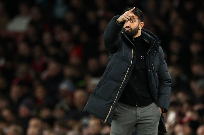 Amorim cần quên đi nỗi thất vọng mùa trước để hướng tới tương lai. Ảnh: AFP