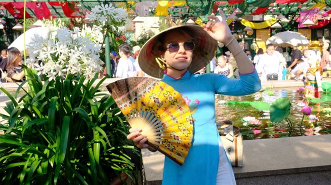 Không gian nhiệt đới của Lễ hội Văn hóa Việt Nam tại Moskva