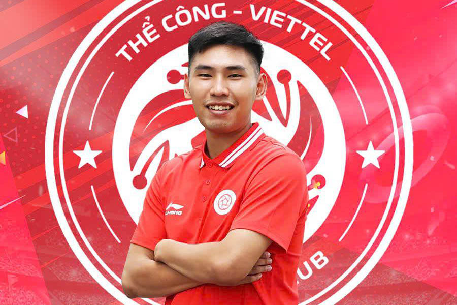 Đinh Xuân Tiến là ngương mặt trẻ nổi bật của bóng đá Việt Nam. Ảnh: CLB TCVT