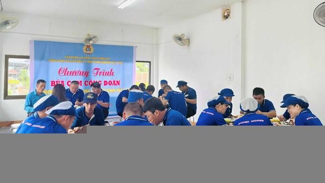 Bữa cơm Công đoàn ấm áp tại Công ty Chaichareon Việt Thái