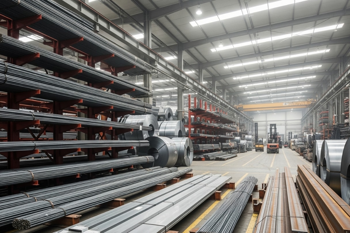 Giá thép hôm nay 5 8 Thép tụt dốc, quặng sát tăng kịch trần nhờ tồn kho thấp