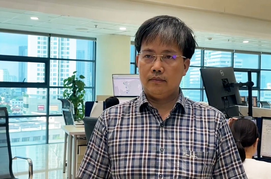 PGS.TS Mai Văn Khiêm - Giám đốc Trung tâm Dự báo Khí tượng Thủy văn Quốc gia cảnh báo mưa cực đoan có xu hướng gia tăng trong những năm gần đây. Ảnh: An An