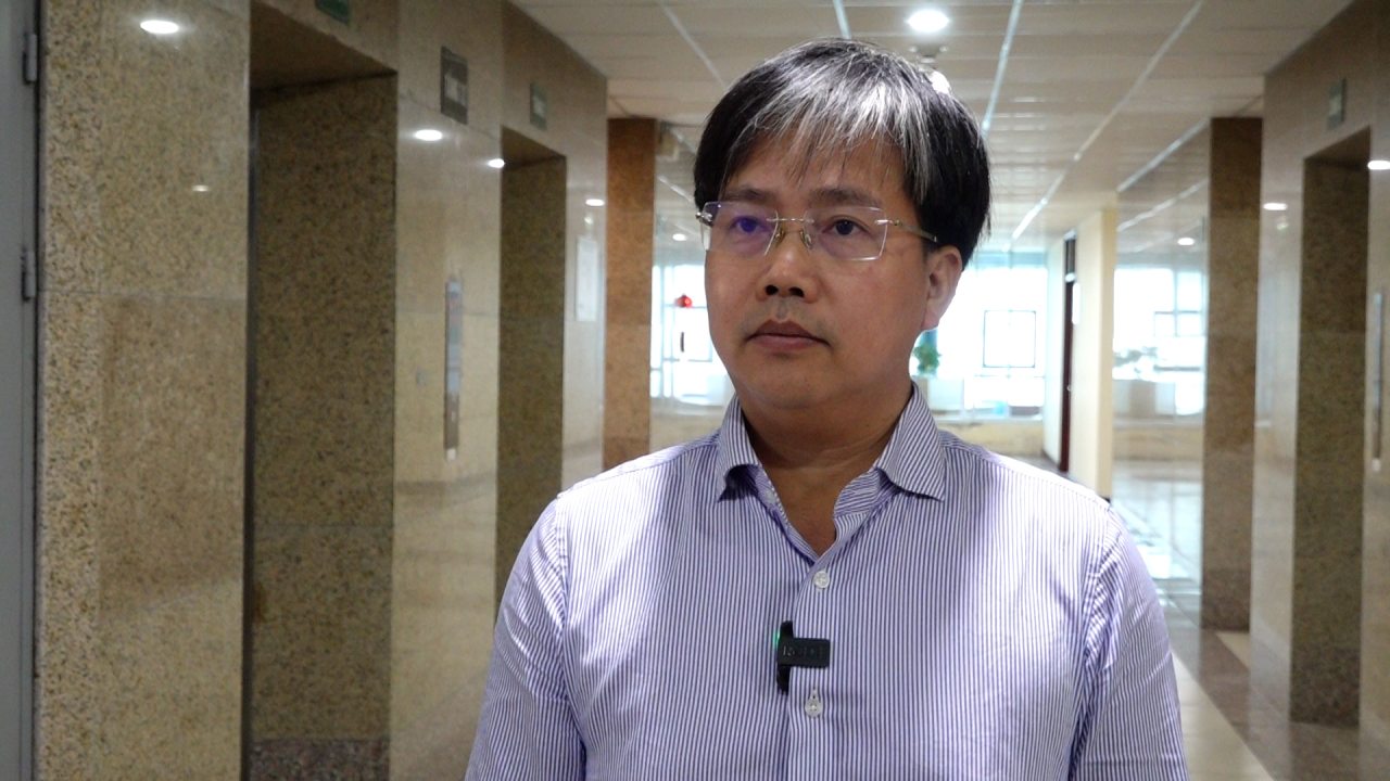 Ông Mai Văn Khiêm - Giám đốc Trung tâm Dự báo Khí tượng Thủy văn Quốc gia. Ảnh: An An