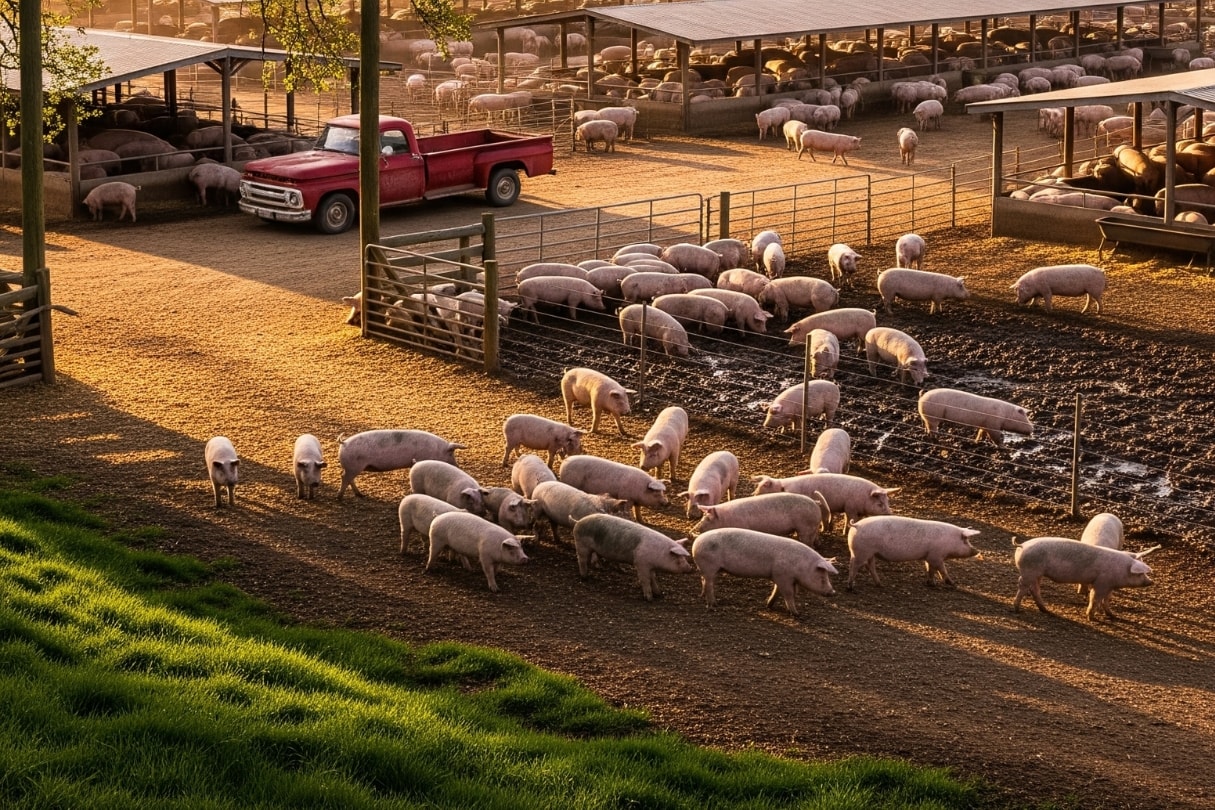 Giá heo hơi hôm nay 14 8 Cơn bão giảm giá càn quét 3 miền, xuyên thủng đáy