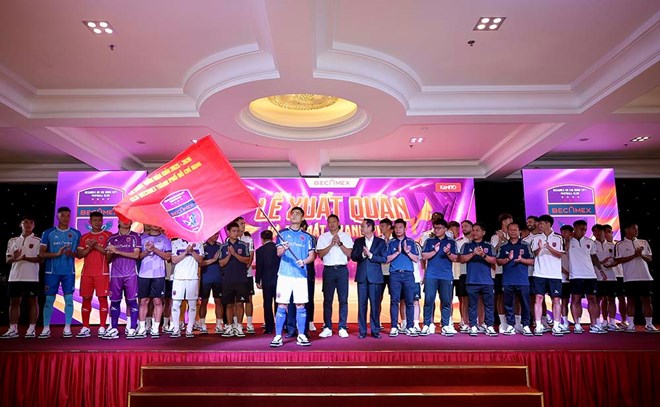 Becamex TPHCM đặt mục tiêu vào top 3 V.League 2025-2026
