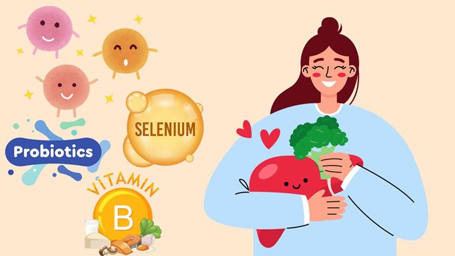 3 chất dinh dưỡng giúp duy trì gan khỏe mạnh