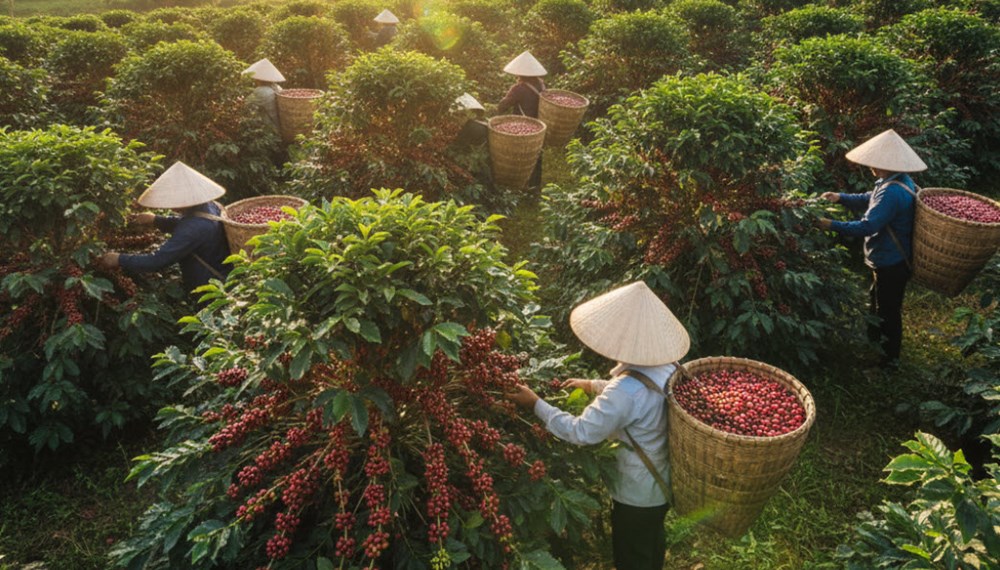 Giá cà phê hôm nay 16.9.2025: Thế giới tăng tốc, Việt Nam thận trọng - ảnh 1