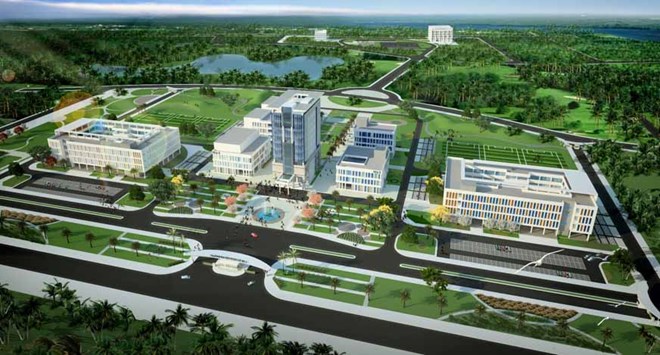 Tiến độ dự án trường Đại học Dược cơ sở Bắc Ninh hơn 1.400 tỉ đồng