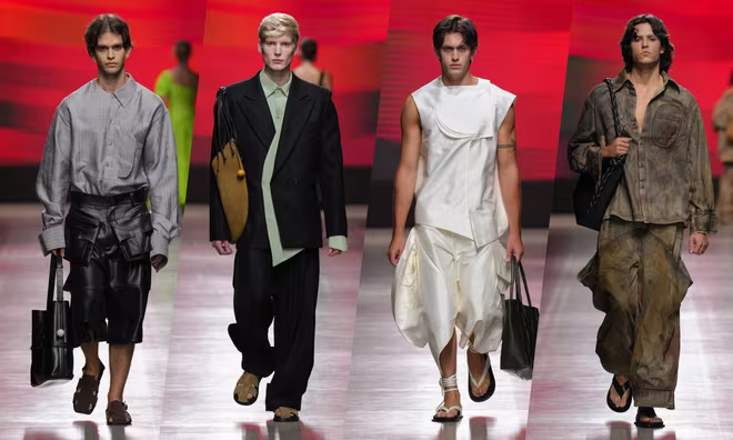 Lần đầu tiên, Phan Đăng Hoàng trình diễn những thiết kế dành cho cả nam và nữ giới trong một sự kiện thời trang quốc tế Lần đầu tiên, Phan Đăng Hoàng trình diễn những thiết kế dành cho cả nam và nữ giới trong một sự kiện thời trang quốc tế