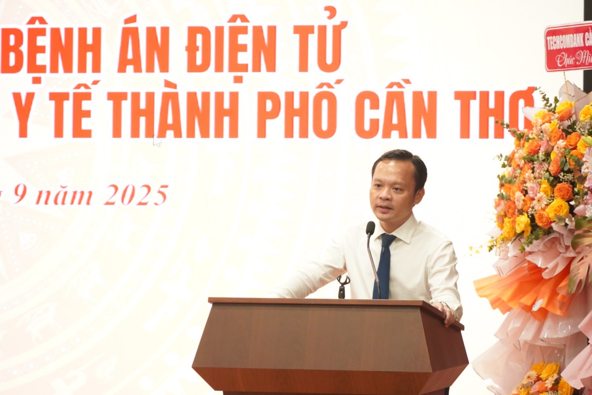 Ông Hoàng Quốc Cường - Giám đốc Sở Y tế Cần Thơ. Ảnh: Tạ Quang