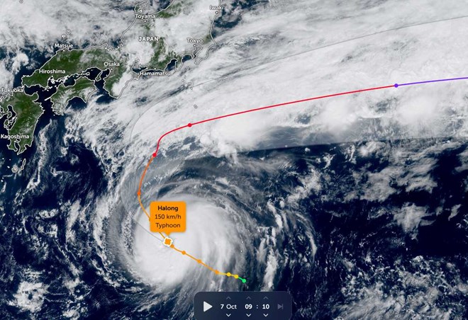Bão Hạ Long sắp đạt siêu bão với gió giật dữ dội, mưa cực lớn