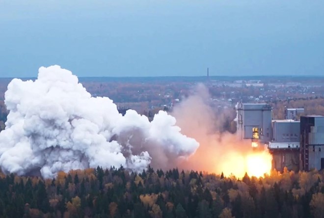 Nga thử thành công tên lửa mới với động cơ mạnh nhất thế giới