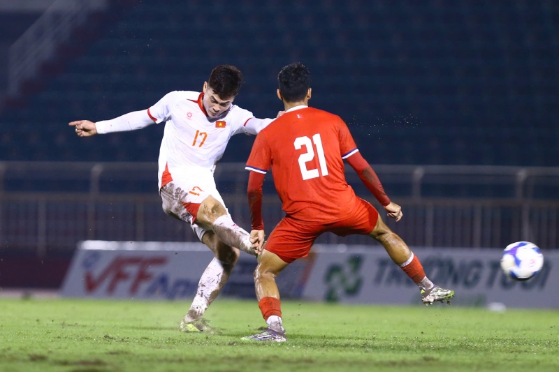 Đức Chiến chưa thi đấu tròn vai. Ảnh: Thanh Vũ