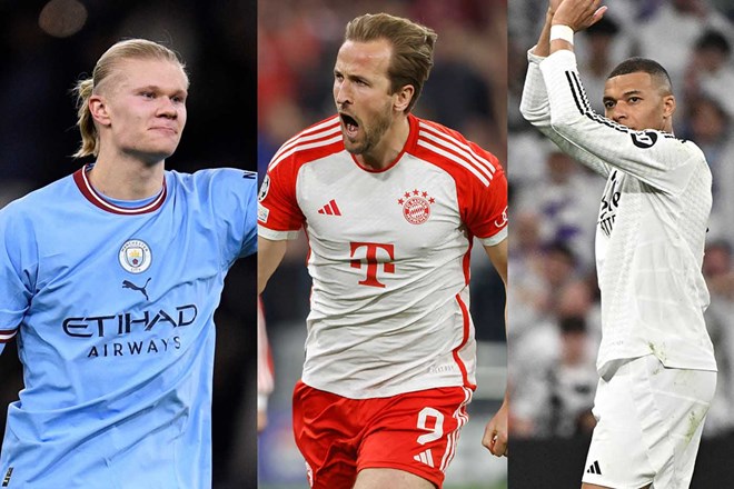Cuộc đua Chiếc giày Vàng giữa Haaland, Kane và Mbappe