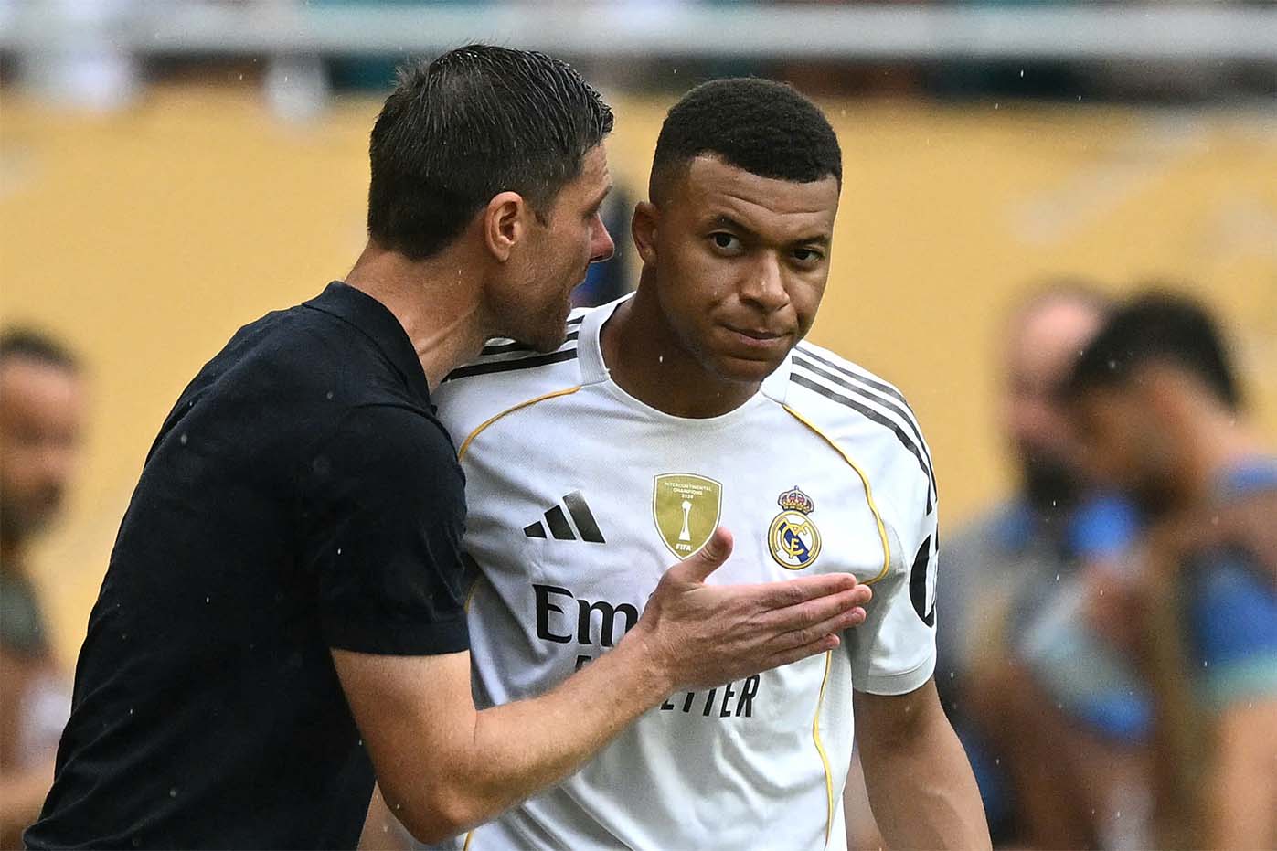 Cách chơi của Mbappe được hưởng lợi rất nhiều từ Xabi Alonso. Ảnh: AFP