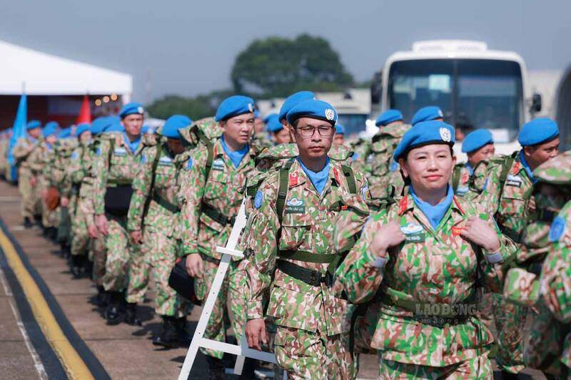 Bộ Quốc phòng đang lấy ý kiến dự thảo Thông tư về tiêu chuẩn sức khỏe, khám sức khỏe quân nhân tham gia gìn giữ hòa bình Liên hợp quốc. Ảnh: Ái Vân