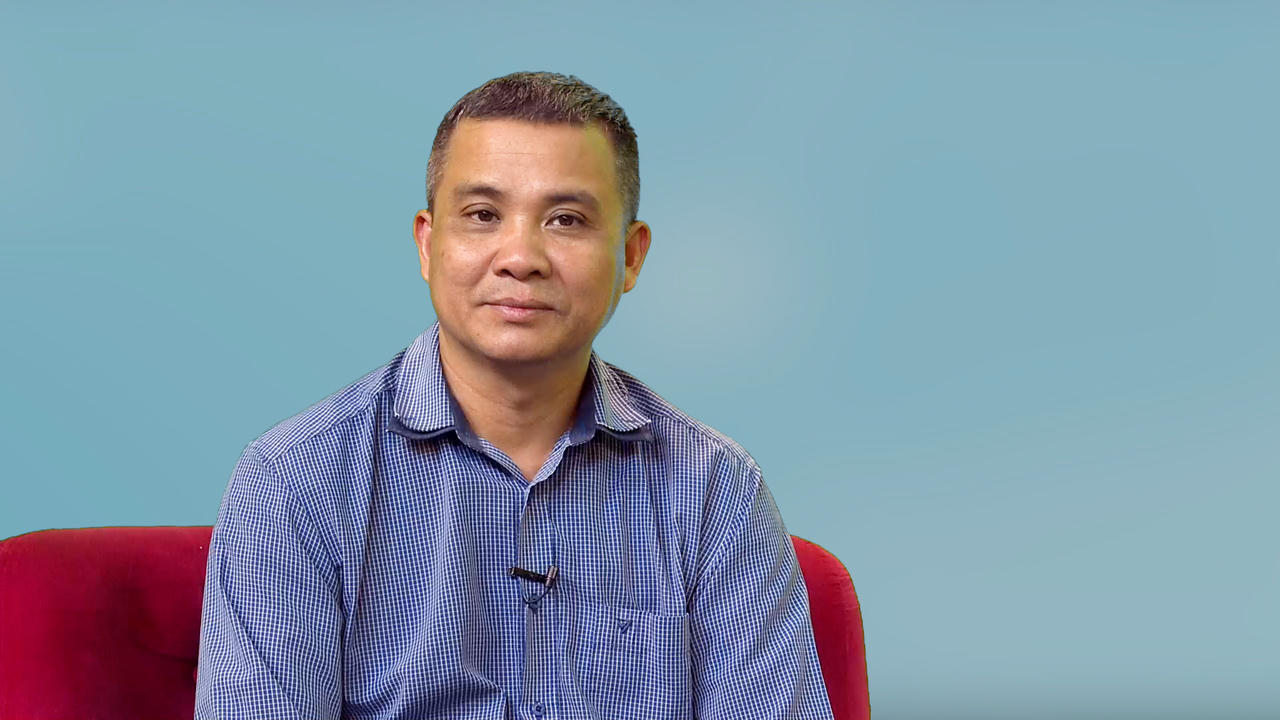 TS. BS. Nguyễn Trung Nguyên - Giám đốc Trung tâm chống độc, Bệnh viện Bạch Mai tại Toạ đàm.