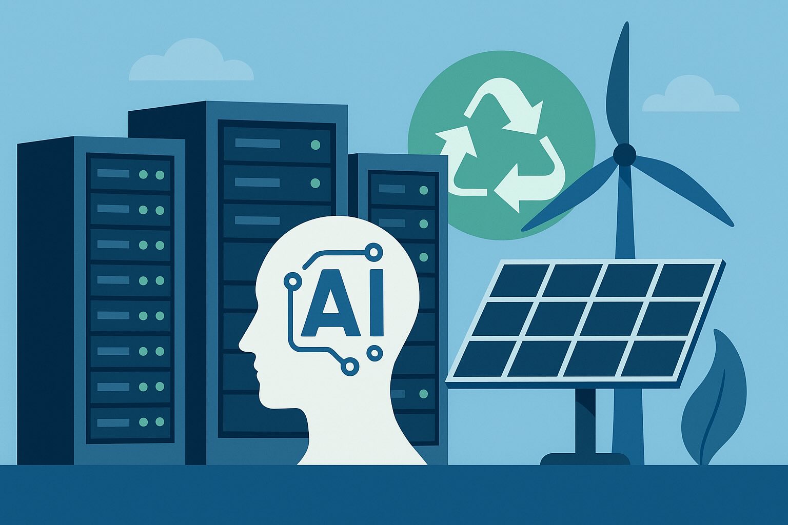 Hàng trăm tỉ USD đổ vào trung tâm dữ liệu AI, lưới điện toàn cầu đối mặt áp lực mới. Đồ họa: Hạo Thiên