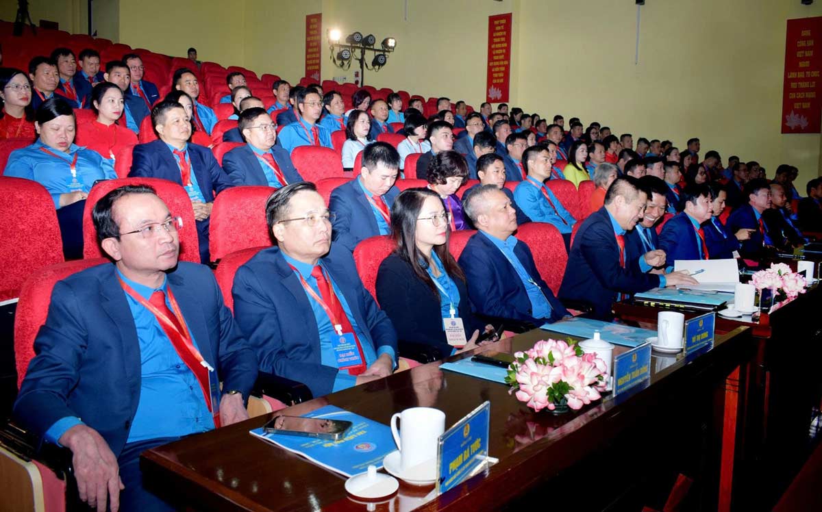 Quang cảnh đại hội. Ảnh: Công ty Than Núi Béo