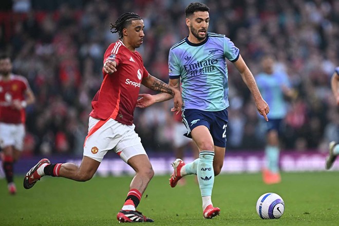 Merino đã chứng tỏ khả năng săn bàn ấn tượng của mình. Ảnh: AFP