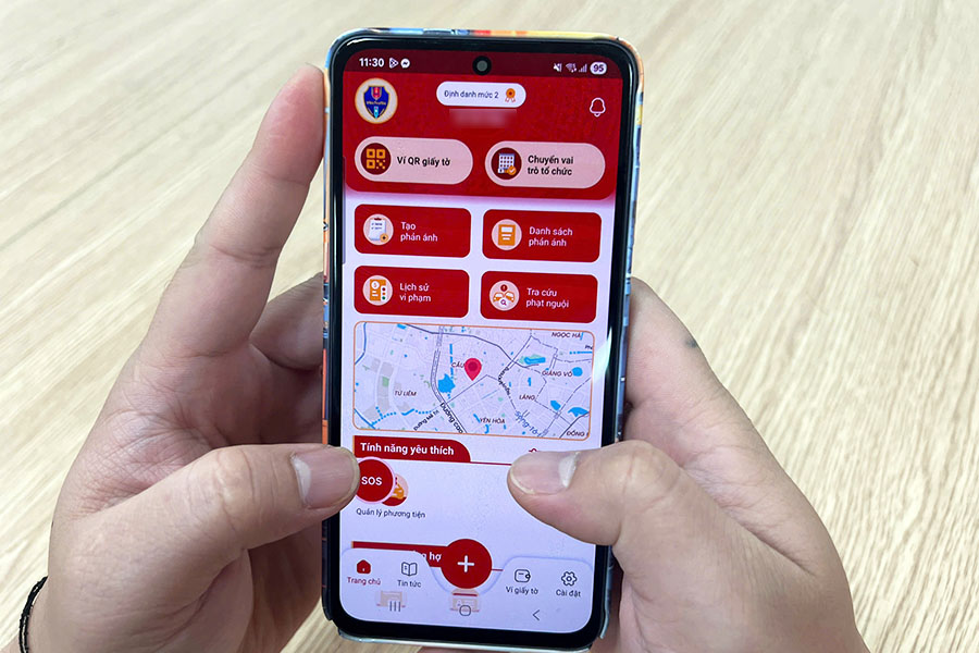 Cục CSGT ghi nhận 1.142 phản ánh vi phạm TTATGT trong ngày 19.12 qua ứng dụng VNeTraffic. Ảnh minh họa: Tô Thế