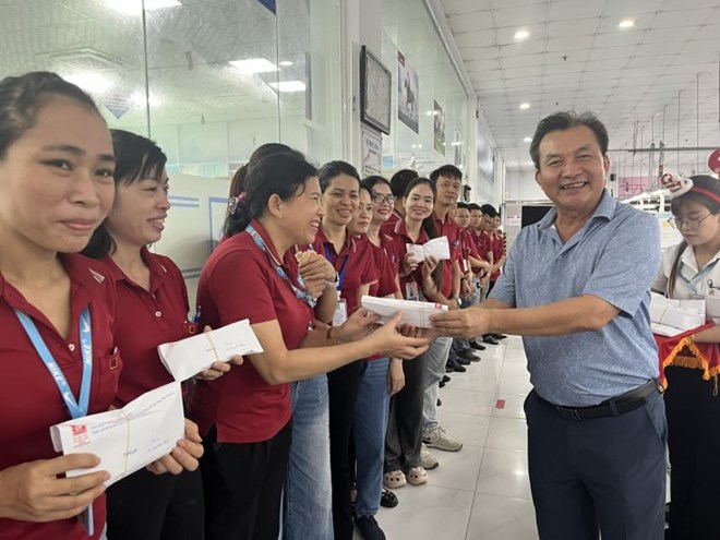 Mức thưởng Tết tăng 16-20% ở Đồng Nai